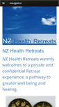 Mobile Screenshot of nzhealthretreat.com